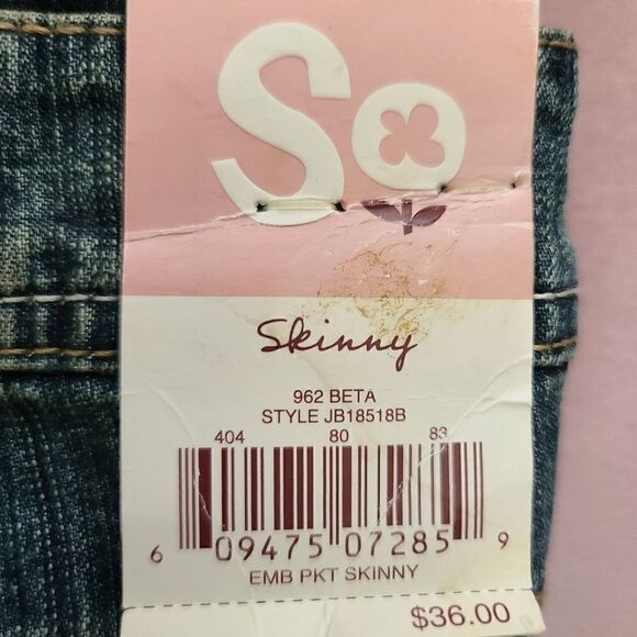 New! SO Jeans Skinny  - Picture 4 of 4